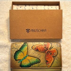 Anuschka Hand Painted Wallet